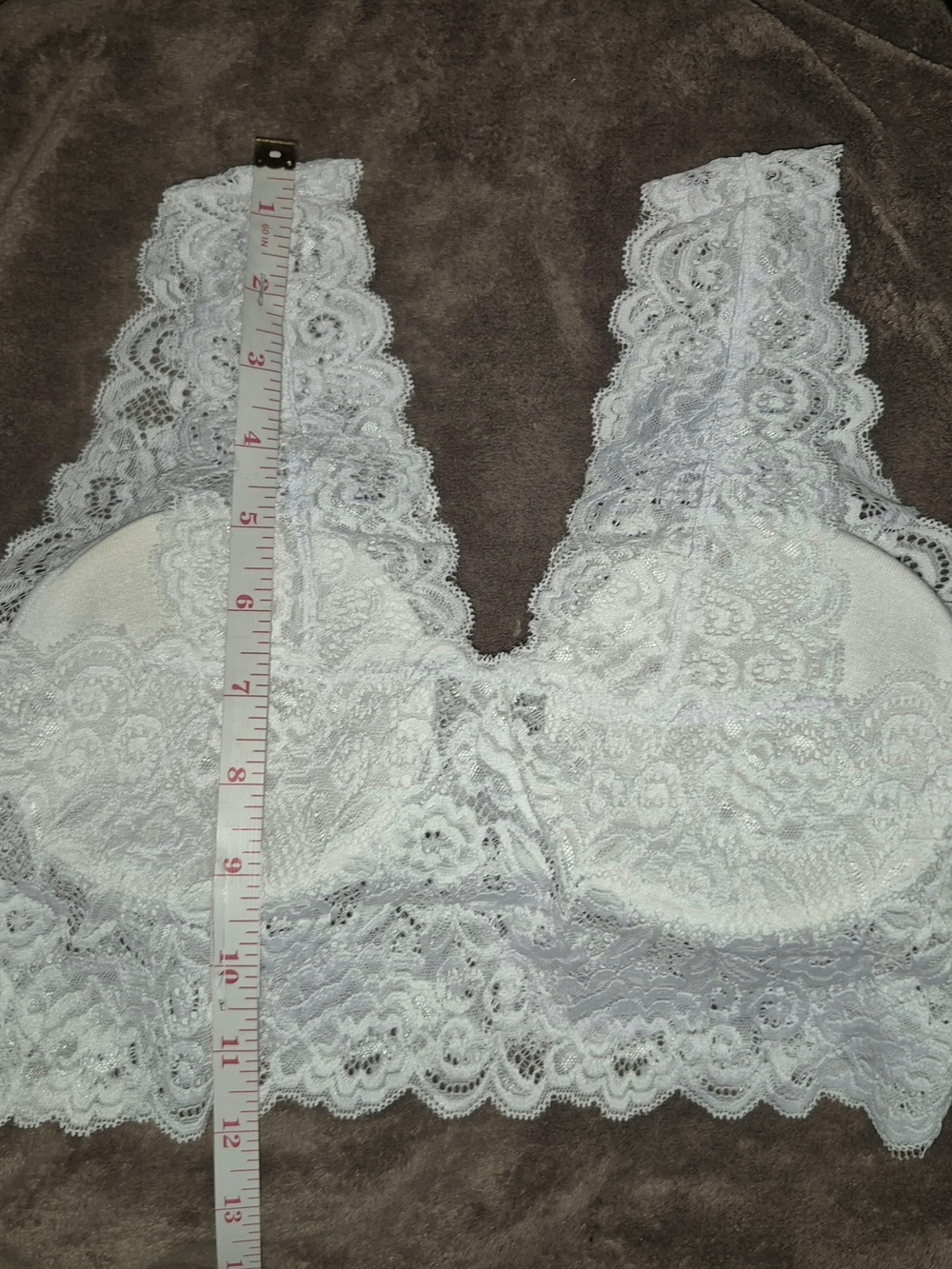 Lace Bralette in White - Women Intimates